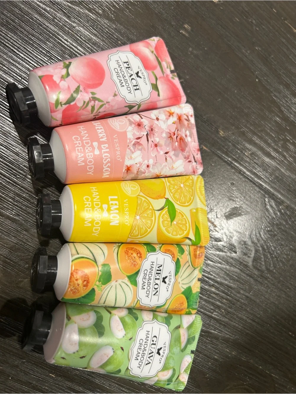 Hand & Body Cream - Peach, Cherry Blossom, Lemon, Melon, Guava (Assorted) sealed